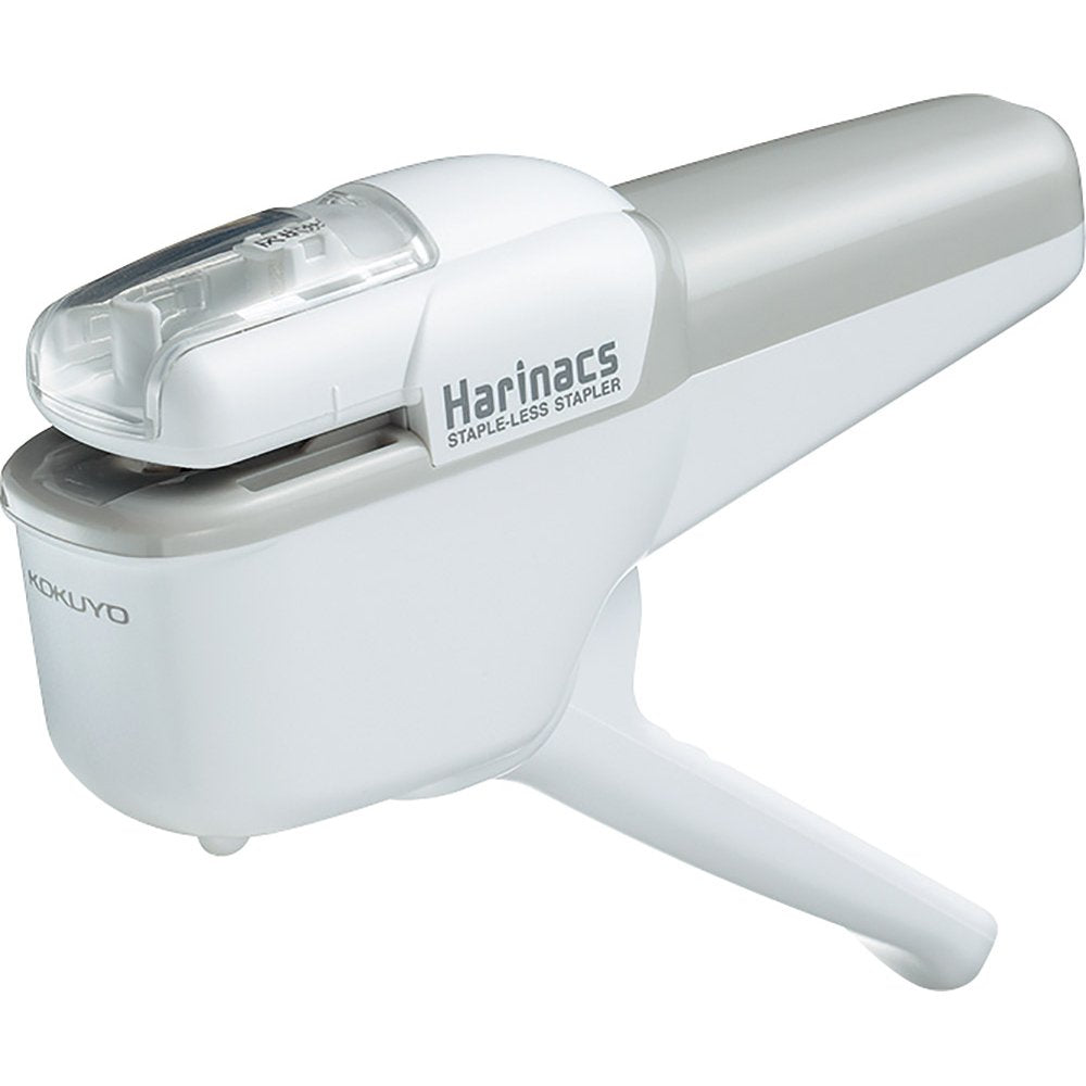 Kokuyo Stapleless Stapler, Harinacs Handheld Staple-Free, Up to 10 Sheets No Staple Binding, Portable Compact Holeless Stapler, Sepia Black, Japan Import (SLN-MSH110SD)