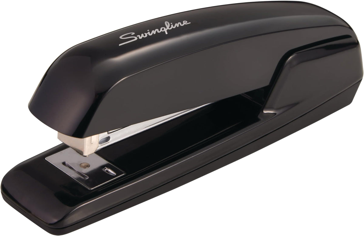 Swingline Stapler, Office Desk Stapler, 20 Sheet Paper Capacity, Durable, Heavy Duty Stapler for Office Desktop or Home Office Supplies, Black (64601)