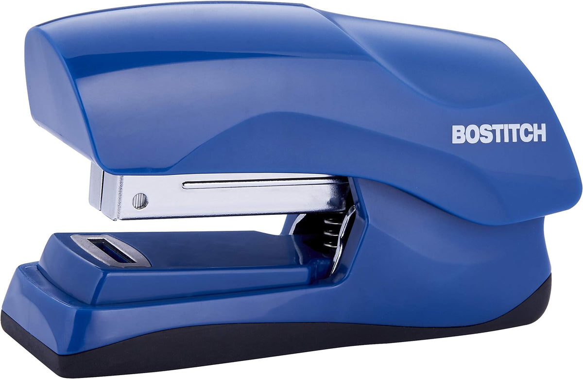 Bostitch Office Heavy Duty Stapler, 40 Sheet Capacity, No Jam, Half Strip, Fits into the Palm of Your Hand, For Classroom, Office or Desk, Metallic Purple