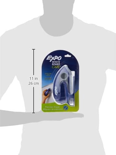 EXPO Precision-Point Whiteboard Eraser, 8 Peel-Off Layers, Docking Station Included - Calendar, Organization, Essential Supplies for Office, School, Classroom, Teachers