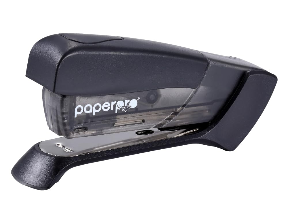 PaperPro Compact Classic Stapler, 15 Sheet, 80% Easier Stapling, Blue