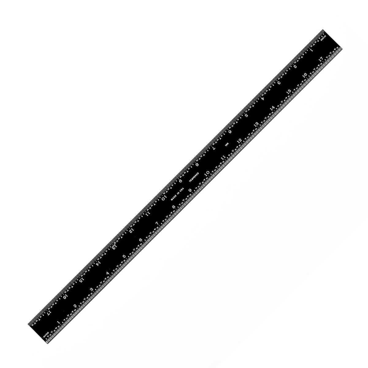 PEC Tools Stainless Steel Ruler Set (6"+12"), High-Contrast Machinist Ruler with Markings 1/32", 1/64", 1/50" and 1/100", Made in USA