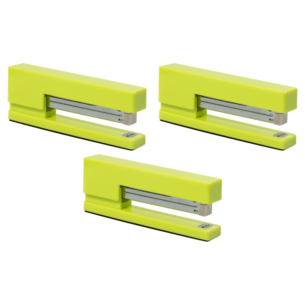JAM PAPER Modern Desk Stapler - Gray - Sold Individually