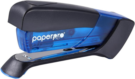 PaperPro Compact Classic Stapler, 15 Sheet, 80% Easier Stapling, Blue