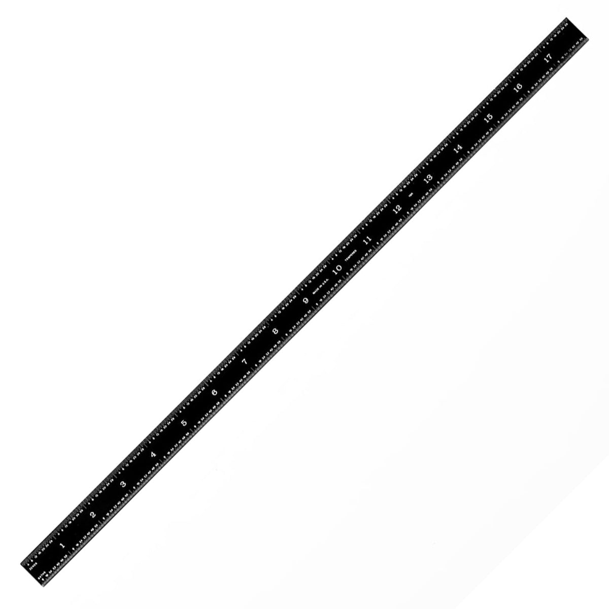 PEC Tools Stainless Steel Ruler Set (6"+12"), High-Contrast Machinist Ruler with Markings 1/32", 1/64", 1/50" and 1/100", Made in USA