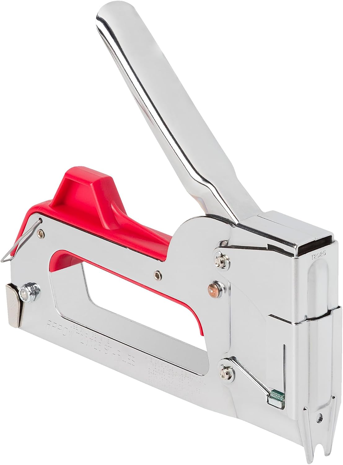 Arrow T2025 2-In-1 Staple Gun and Wire Tacker for Upholstery, Crafts and Low Voltage Wiring, Fits 3/8”, 7/16", or 9/16” Round Crown