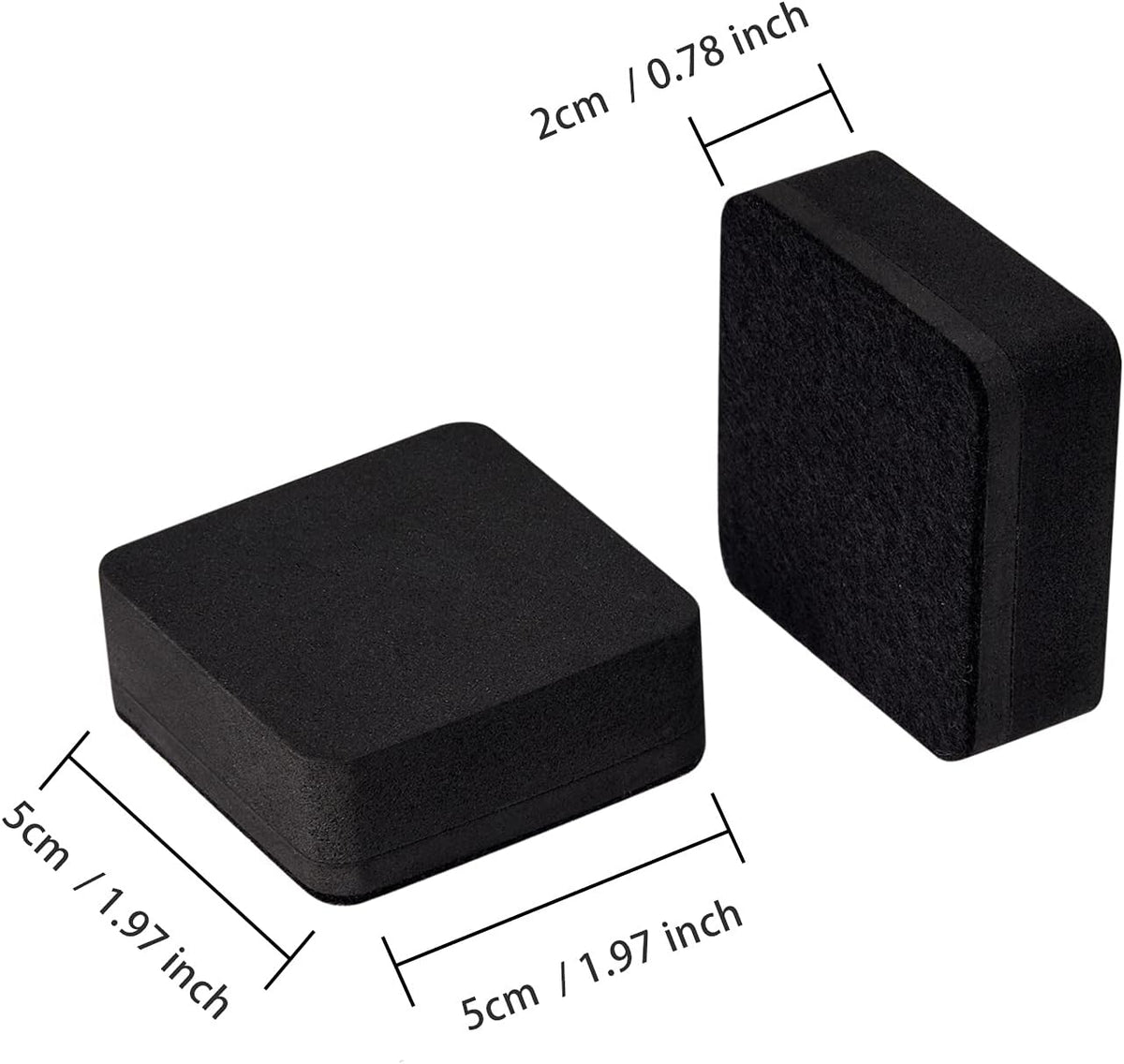 Dry Erase Erasers, 40 Pack Magnetic Whiteboard Dry Erasers