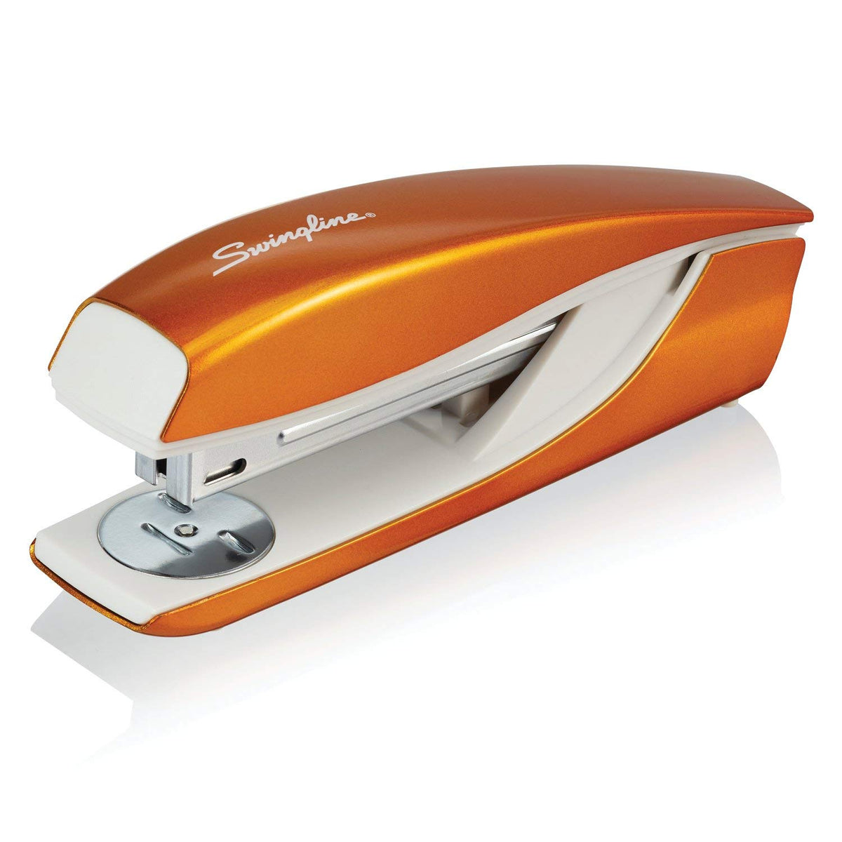 Swingline Stapler, NeXXt Series Wow, Desktop Stapler, 40 Sheet Capacity, White (55047001)