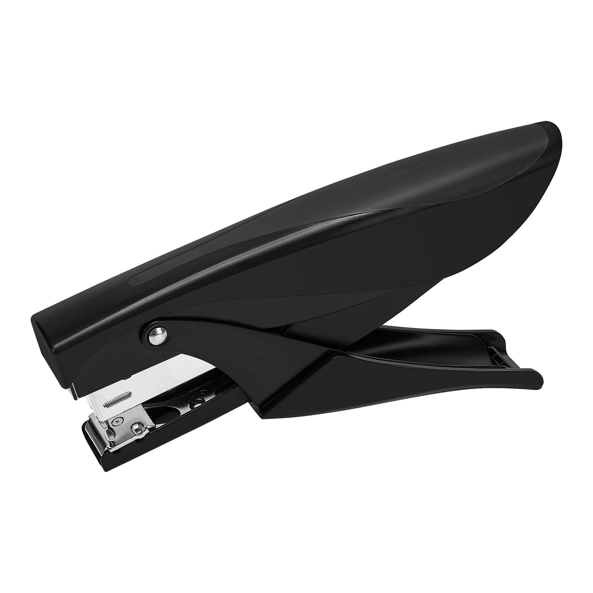 Amazon Basics Effortless Handheld Plier Stapler, 25 Sheet Capacity, Heavy Duty, Black