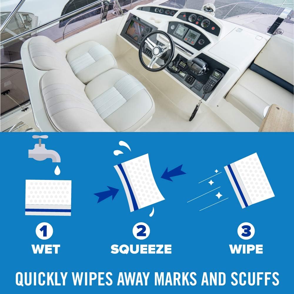 Boat Erasers by Better Boat, Cleaning Sponge for Scuff Marks and Grime