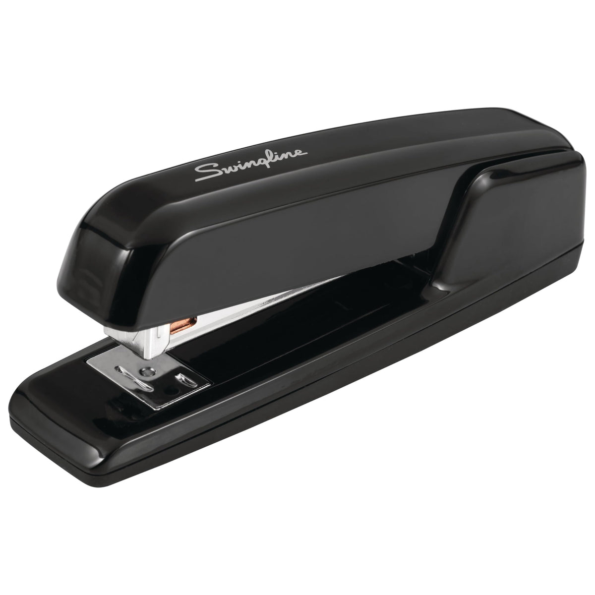 Swingline Stapler, 30 Sheet Capacity, 747 Business Stapler, Jam Free, Anti-Microbial, Metal, Black (74741)