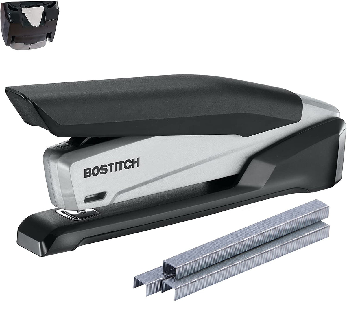 Bostitch Executive 3 in 1 Stapler, 20 Sheet, Staple Remover, Black