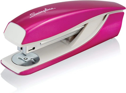 Swingline Stapler, NeXXt Series Wow, Desktop Stapler, 40 Sheet Capacity, White (55047001)