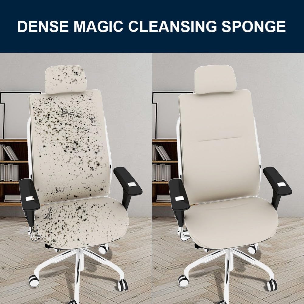(50 Pack) Eraser Sponge SmilePowo Maigc Cleaning Sponge Eraser Melamine Sponges in Bulk Boat Eraser Multi Surface Scrubber Foam Cleaning Pads - Bathtub, Floor, Baseboard, Bathroom, Wall Cleaner