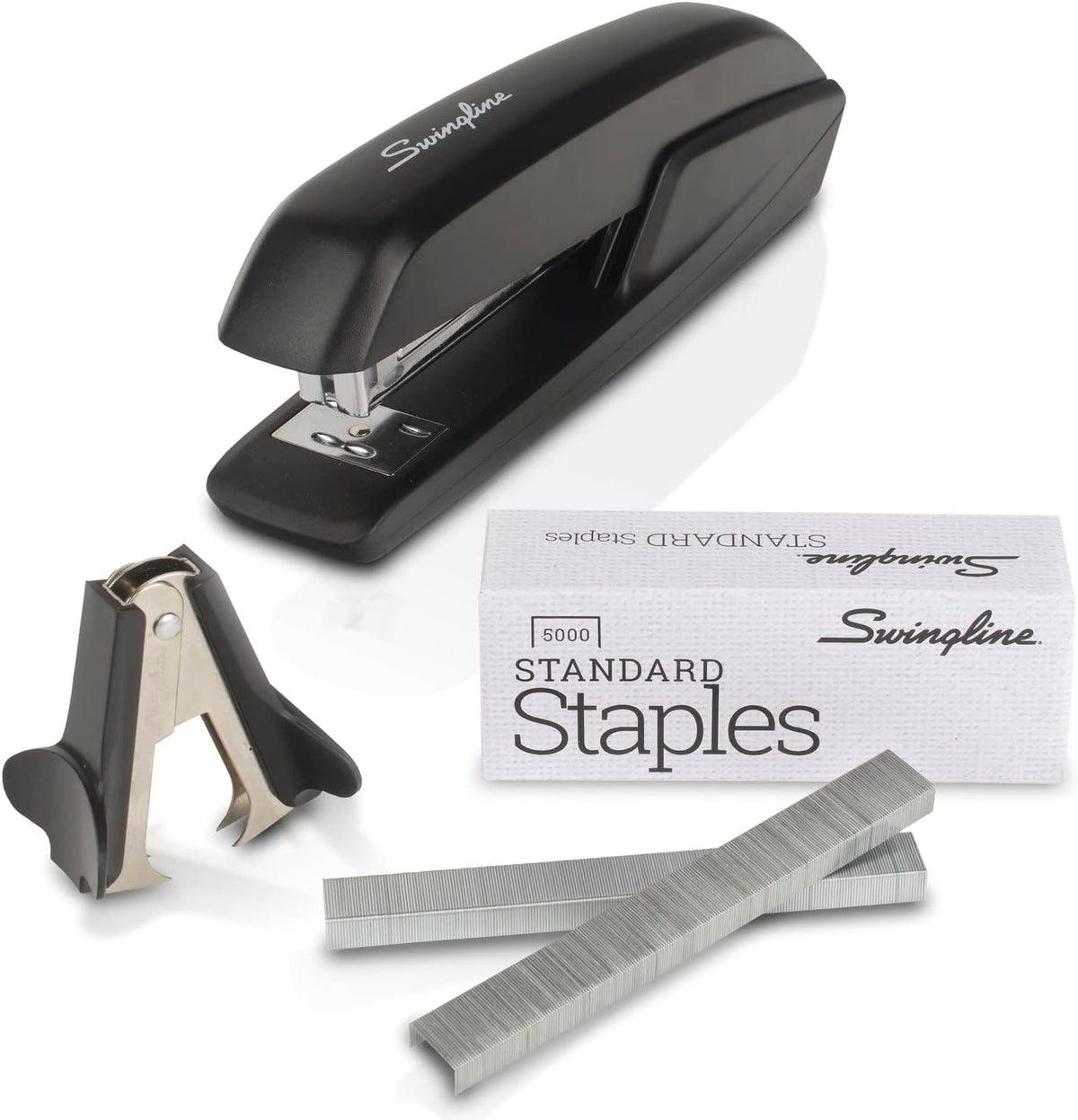 Swingline Stapler Value Pack, 20 Sheet Capacity, Jam Free, includes Stapler, 1250 Staples and Staple Remover, Black (54567)