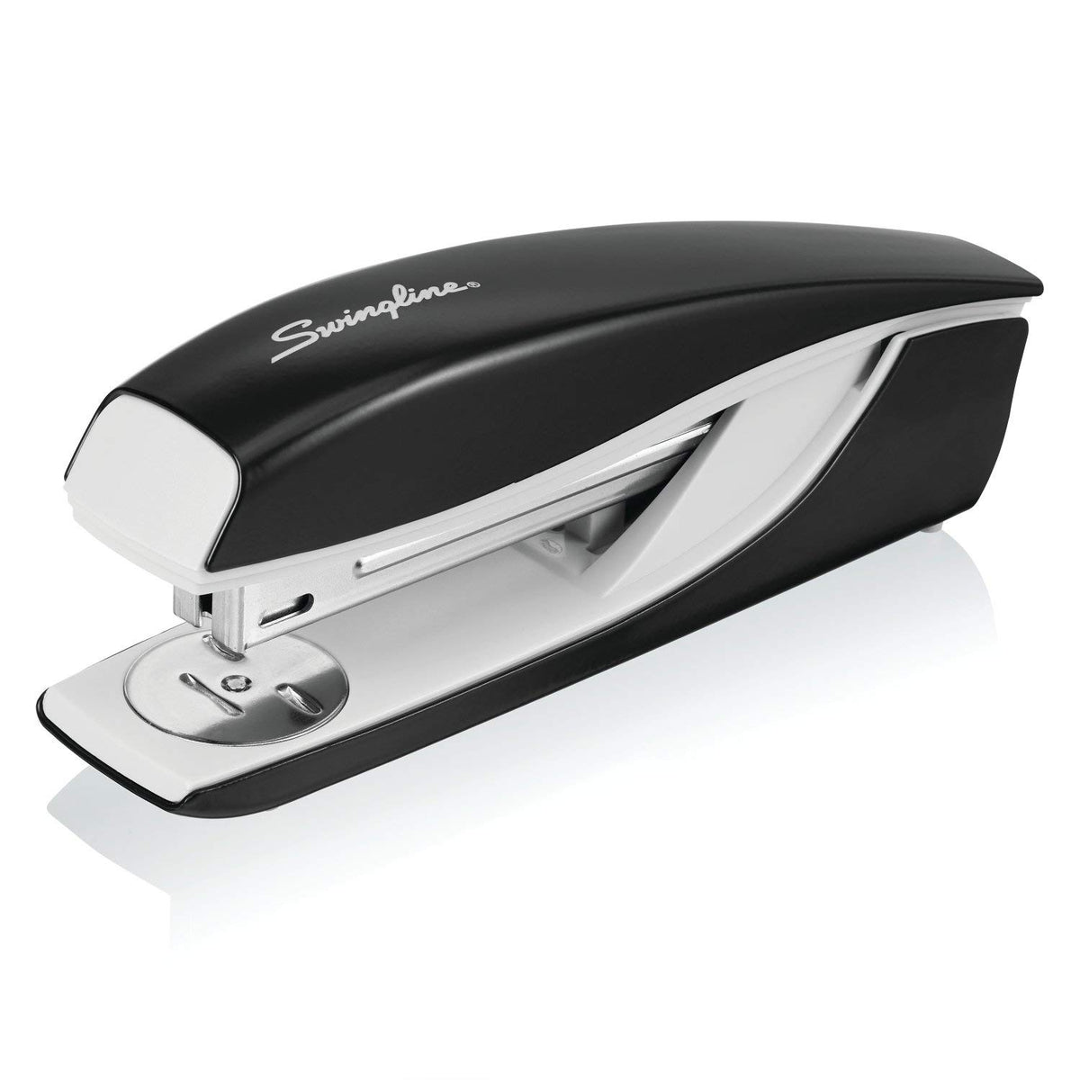 Swingline Stapler, NeXXt Series Wow, Desktop Stapler, 40 Sheet Capacity, White (55047001)