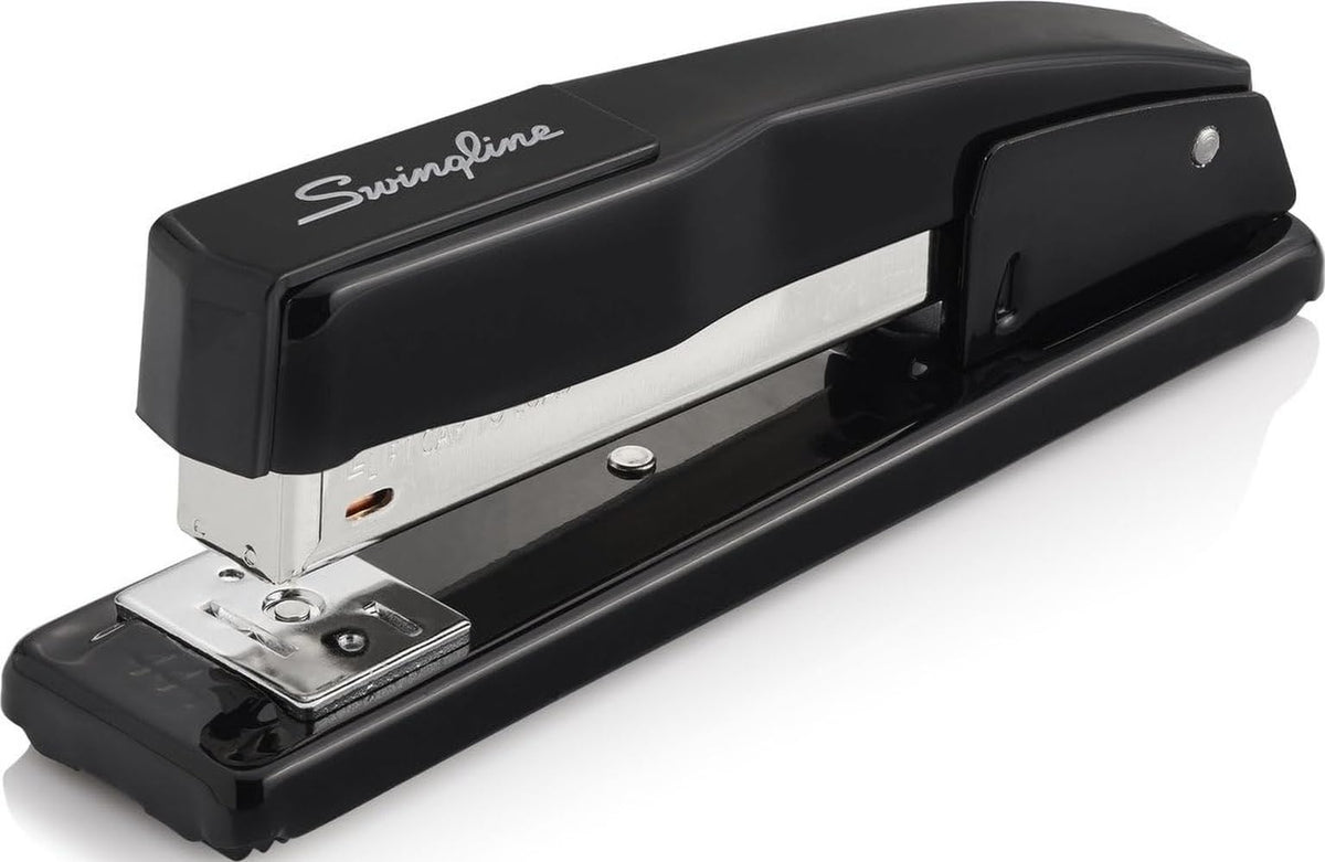 Swingline Commercial Stapler, 20 Sheet Capacity, Jam Free, Metal, Black (44401)