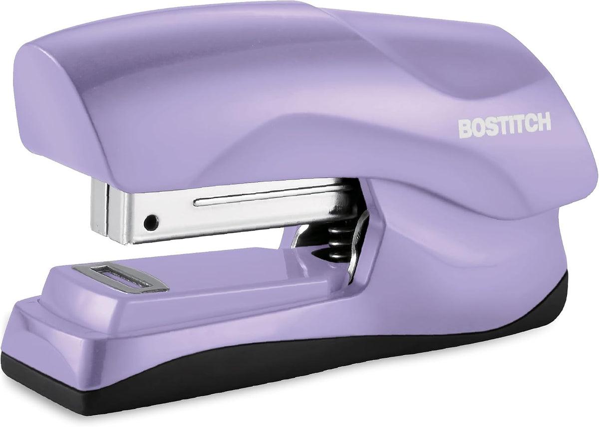 Bostitch Heavy Duty Stapler, 40 Sheet Capacity, No Jam, Purple