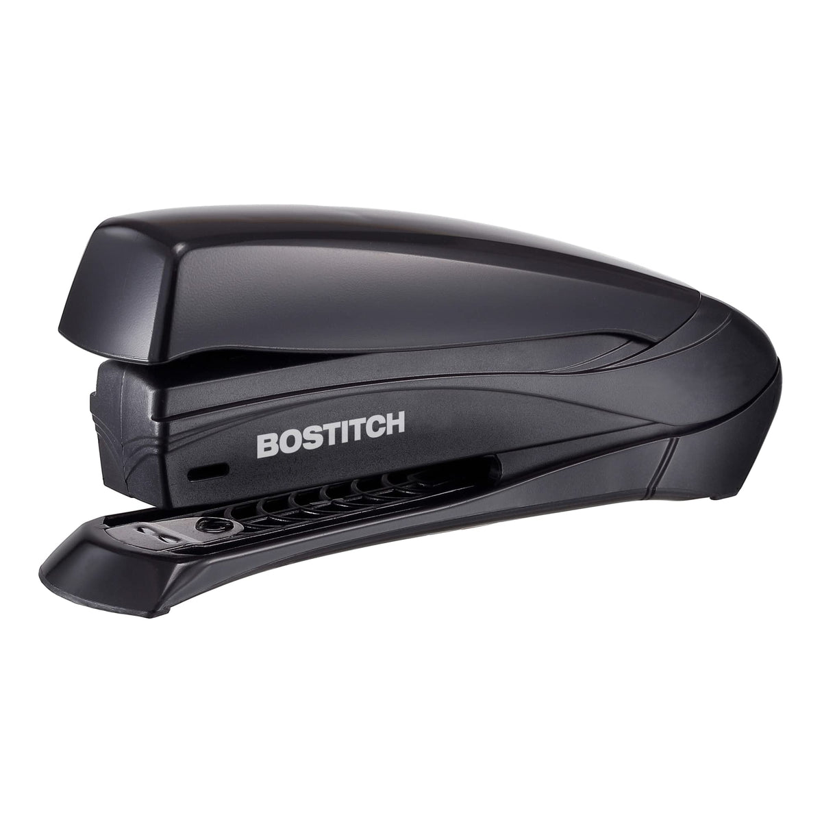Bostitch Office Inspire 20 Sheet Stapler, One Finger, No Effort, Spring Powered Stapler, Black