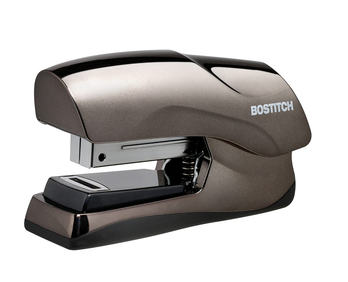 Bostitch Office Heavy Duty Stapler, 40 Sheet Capacity, No Jam, Half Strip, Fits into the Palm of Your Hand, For Classroom, Office or Desk, Navy Blue
