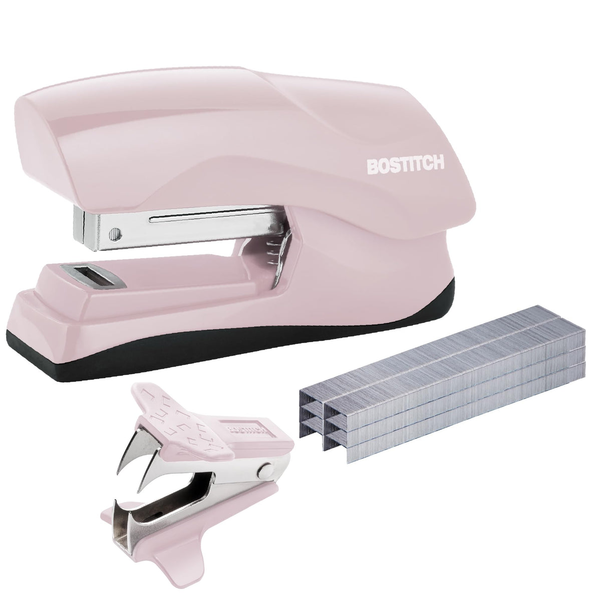 Bostitch Heavy Duty Stapler Value Pack, 40 Sheet Capacity, Blue