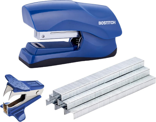 Bostitch Heavy Duty Stapler Value Pack, 40 Sheet Capacity, Blue