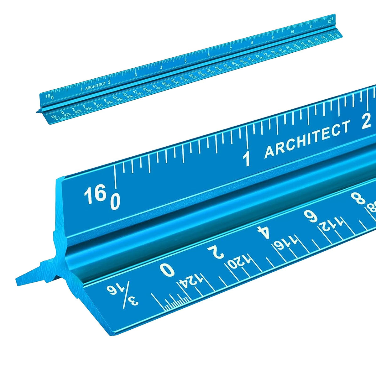 Architectural&Engineering Triangular Scale Ruler with Stainless Steel Ruler