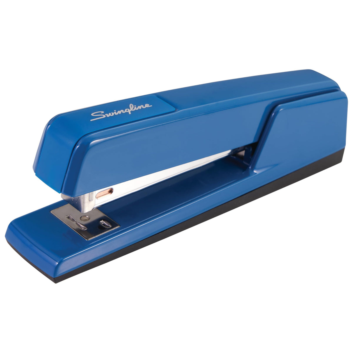 Swingline Stapler, 30 Sheet Capacity, 747 Classic Desktop Stapler, Jam Free, Metal, True Blue (74724)
