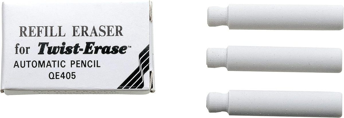 Pentel Refill Erasers Twist-Erase Series Pencils - Pack of 36 (E10)