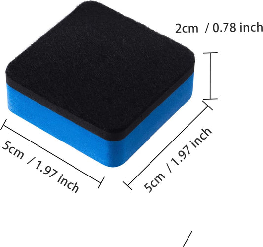 Favourde 48 Pack Magnetic Whiteboard Dry Erase Erasers for Classroom School