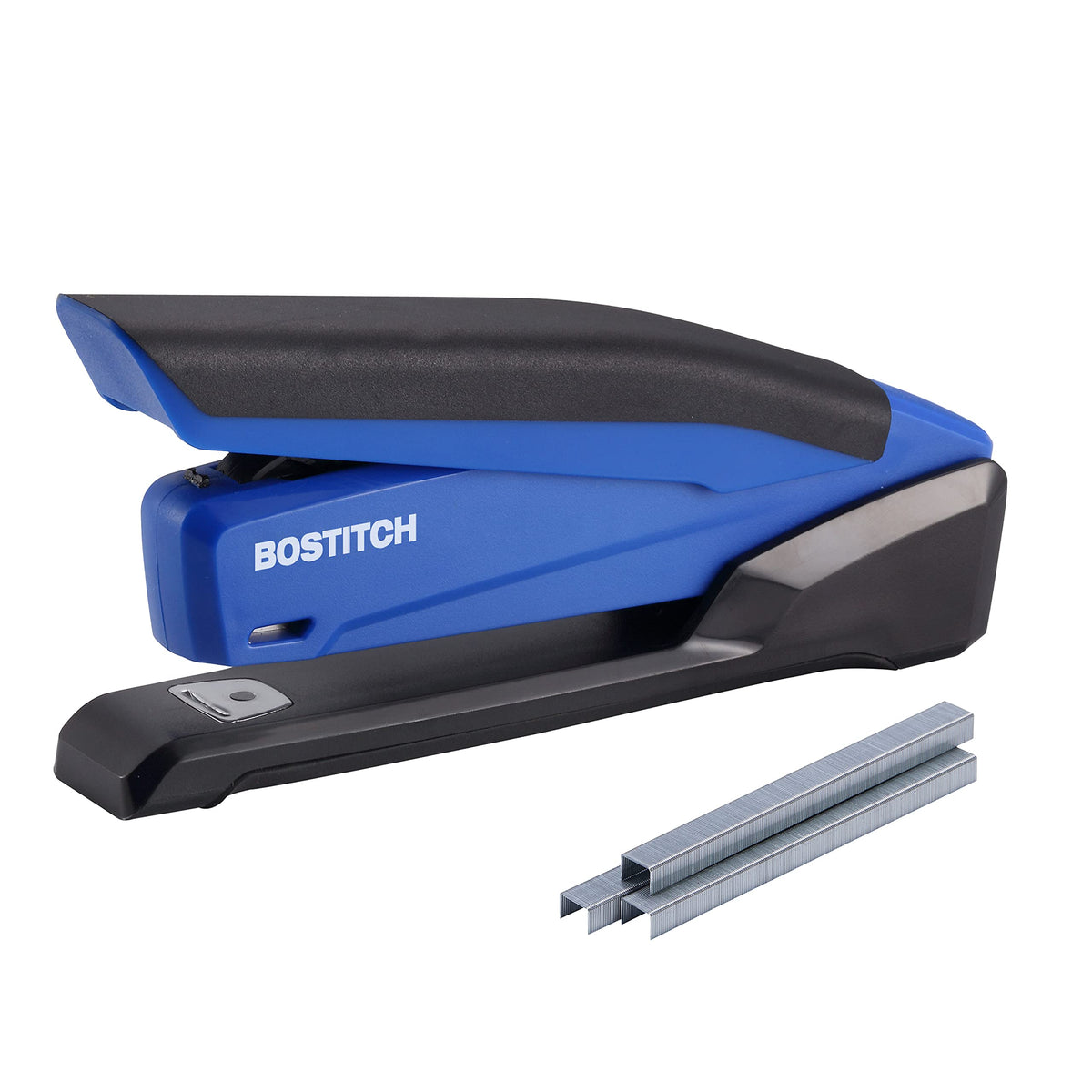 Bostitch Office Executive 3 in 1 Stapler, One Finger, 20 Sheet, Pink