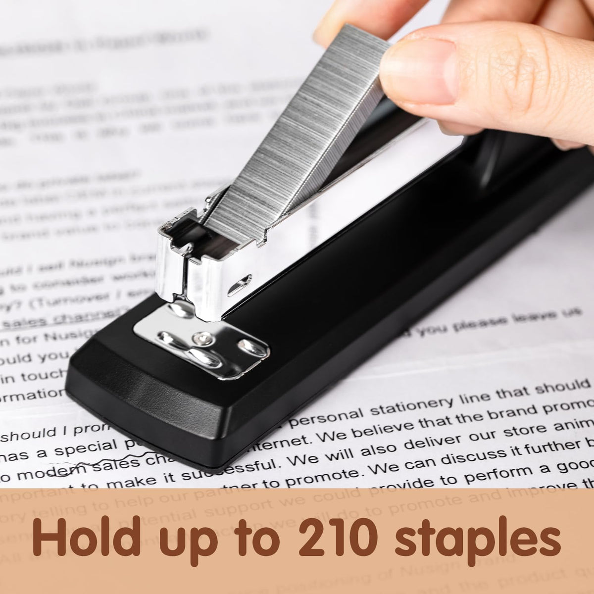Deli Stapler, 12 Pack Staplers, 12000 Staples and 12 Staple Removers, Black