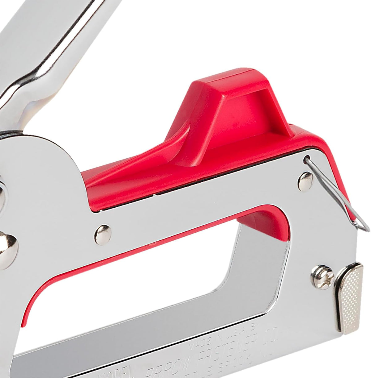 Arrow T2025 2-In-1 Staple Gun and Wire Tacker for Upholstery, Crafts and Low Voltage Wiring, Fits 3/8”, 7/16", or 9/16” Round Crown