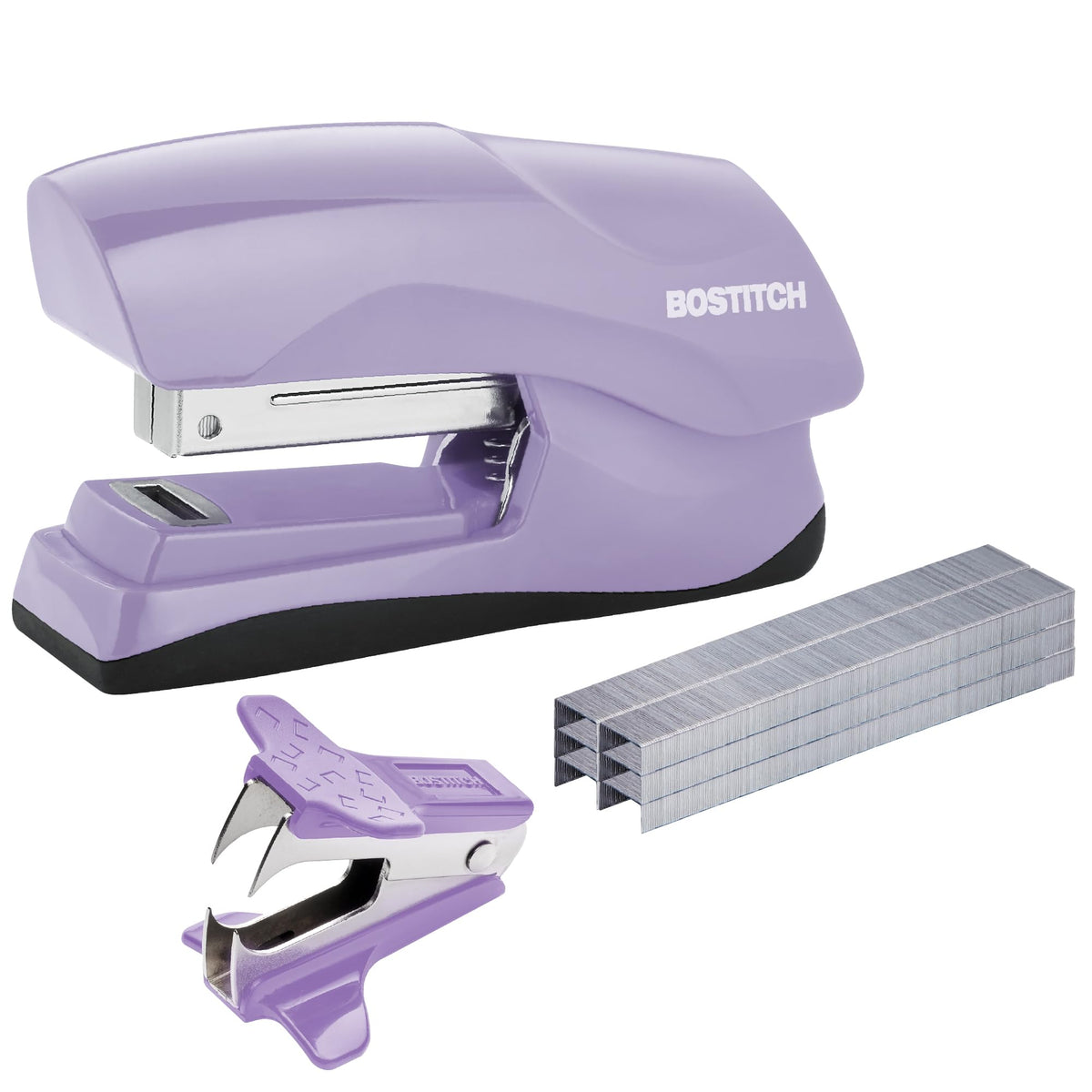 Bostitch Heavy Duty Stapler Value Pack, 40 Sheet Capacity, Blue