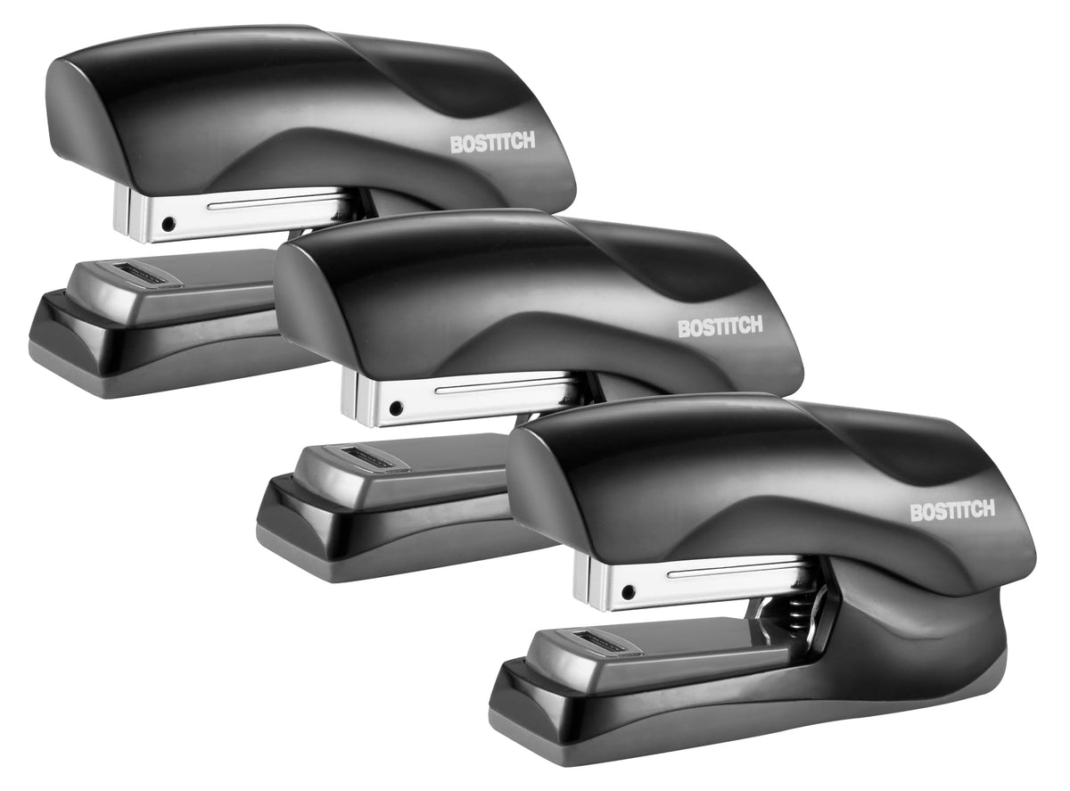 Bostitch Heavy Duty Stapler, 40 Sheet Capacity, No Jam, Pink