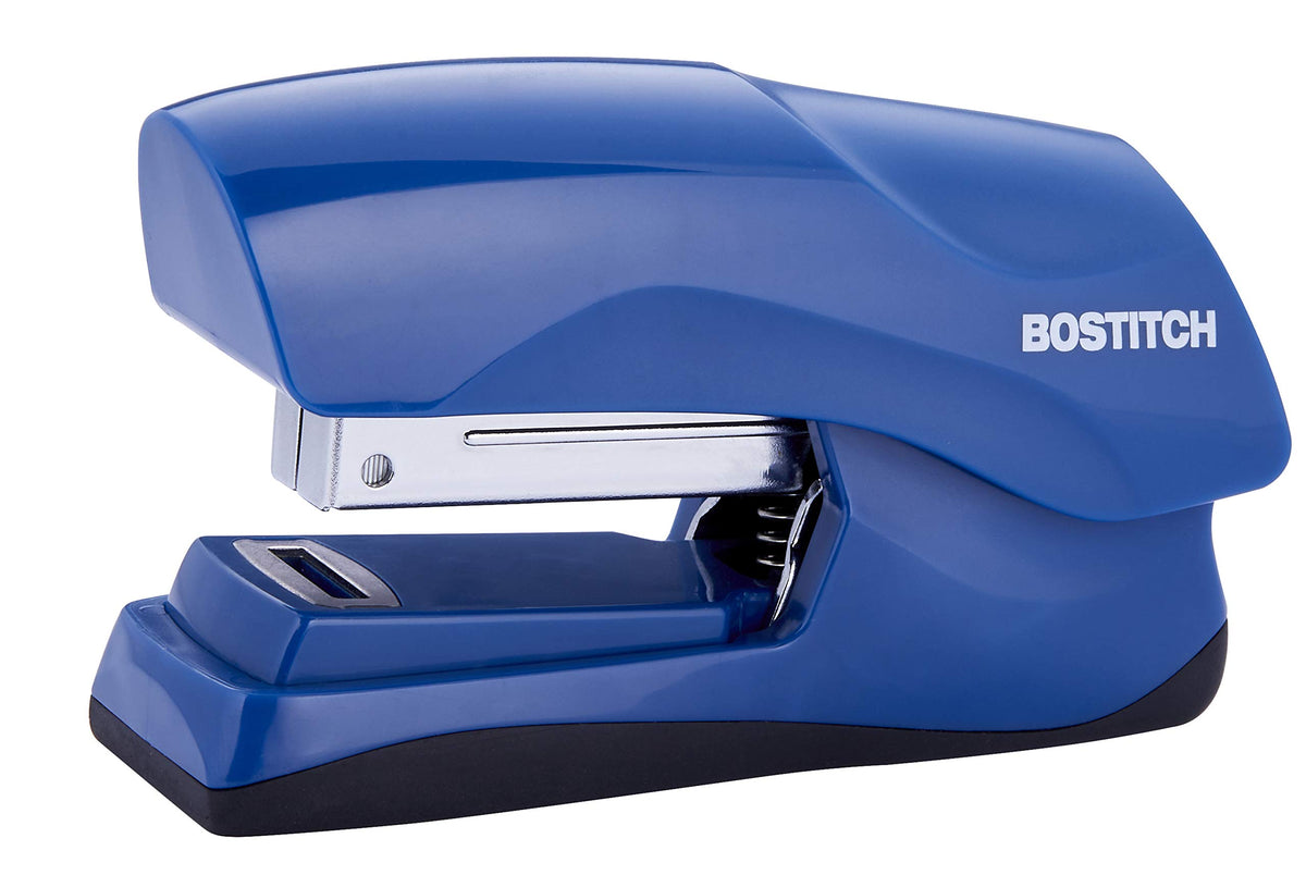 Bostitch Office Heavy Duty Stapler, 40 Sheet Capacity, No Jam, Half Strip, Fits into the Palm of Your Hand, For Classroom, Office or Desk, Metallic Purple