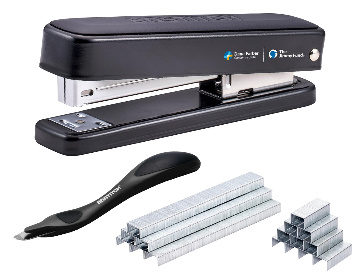 Bostitch Titan Heavy Duty Metal Stapler, 50 Sheet Capacity with 1250 Staples and Ergonomic Staple Remover, Jam Free Stapling, Full Strip Stapler for Desk, Office and Classroom, Sage