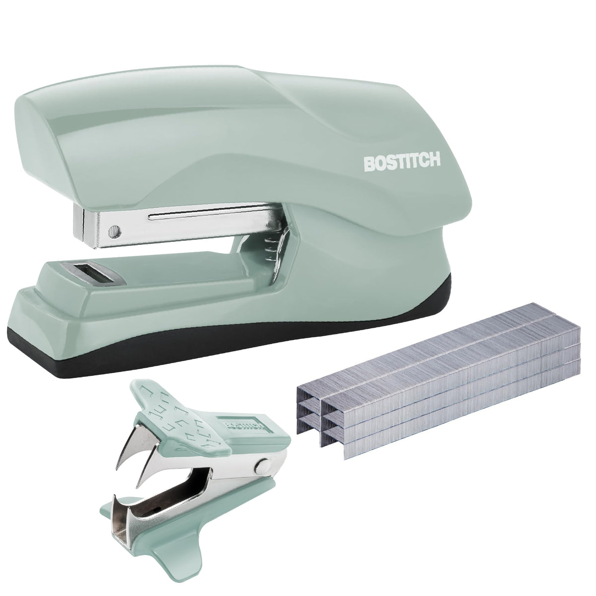 Bostitch Heavy Duty Stapler Value Pack, 40 Sheet Capacity, Blue