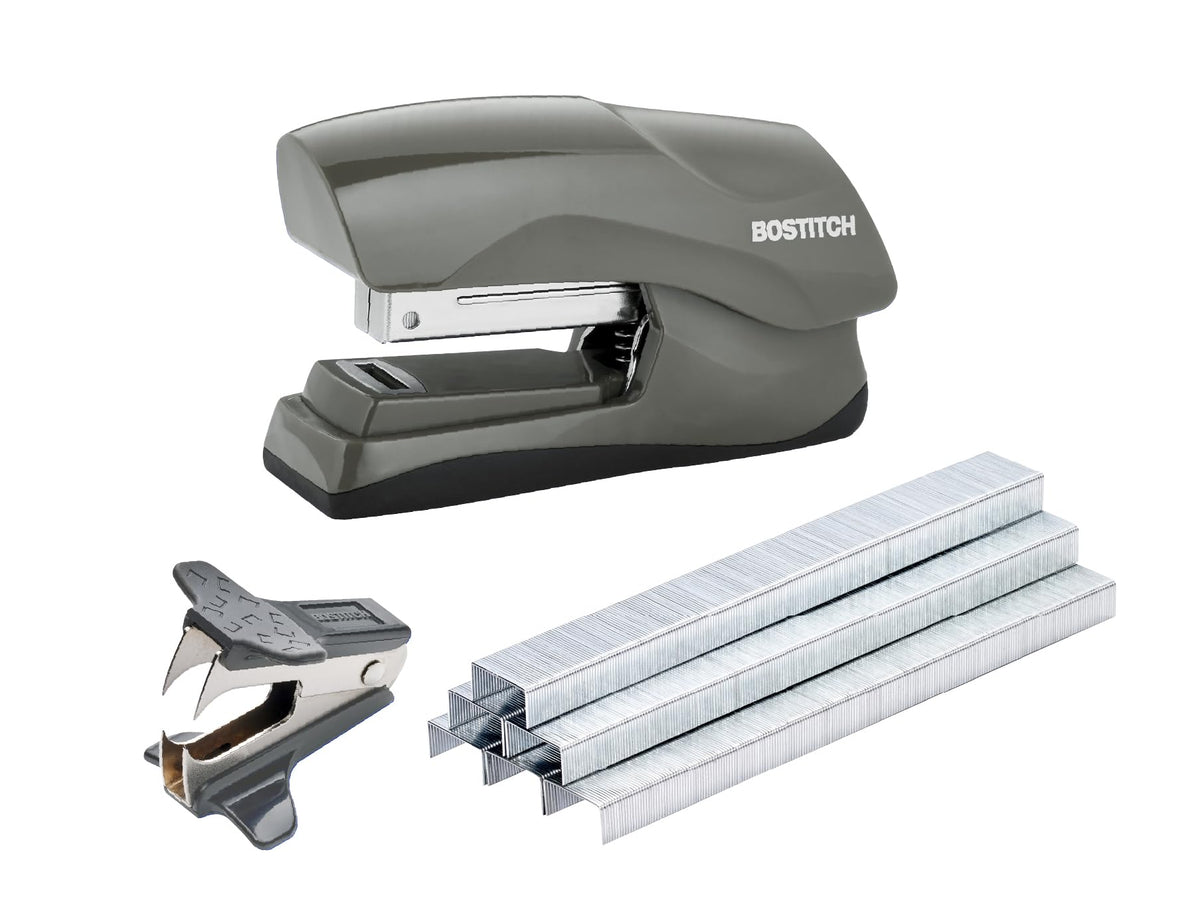 Bostitch Heavy Duty Stapler Value Pack, 40 Sheet Capacity, Blue