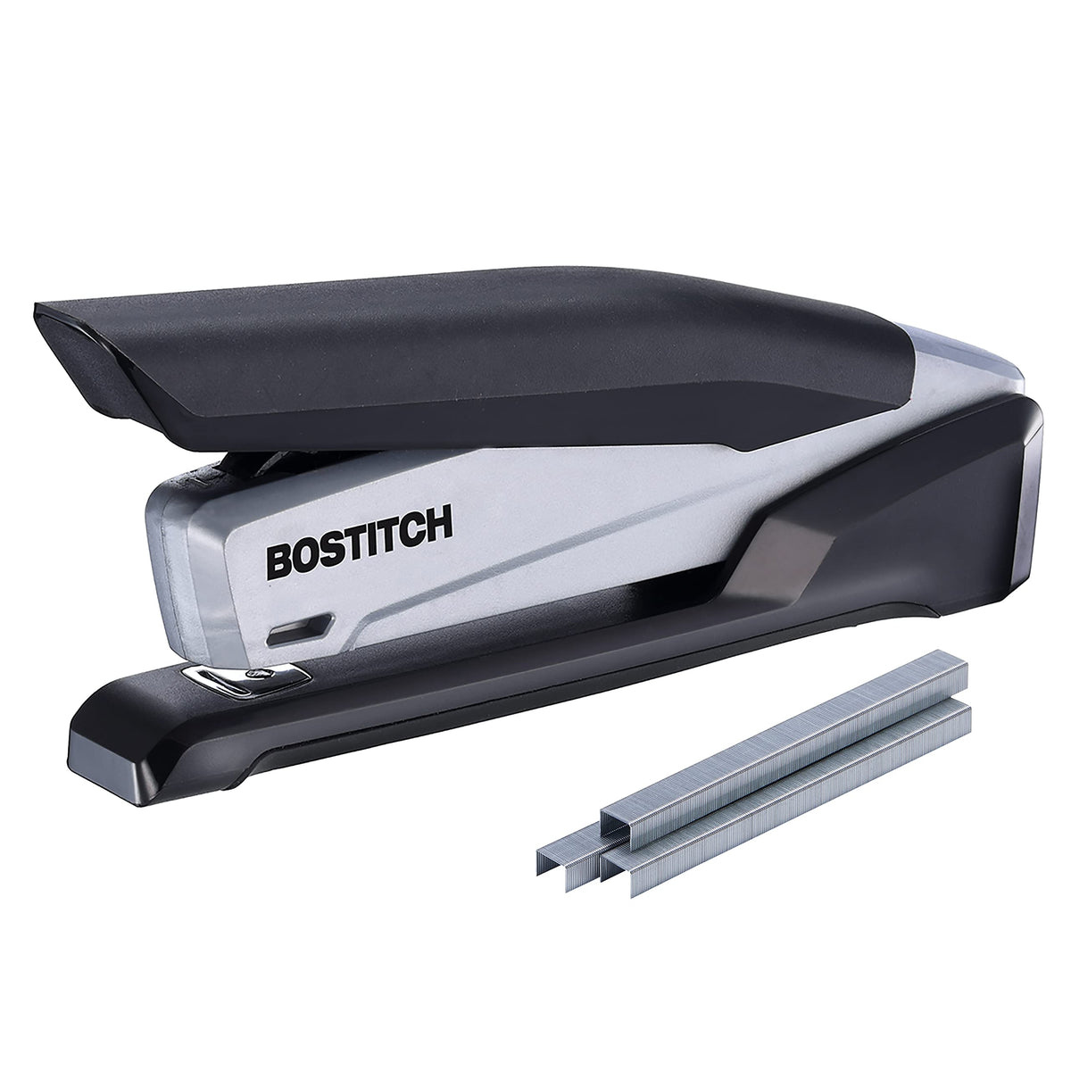 Bostitch Office Executive 3 in 1 Stapler, One Finger, 20 Sheet, Pink