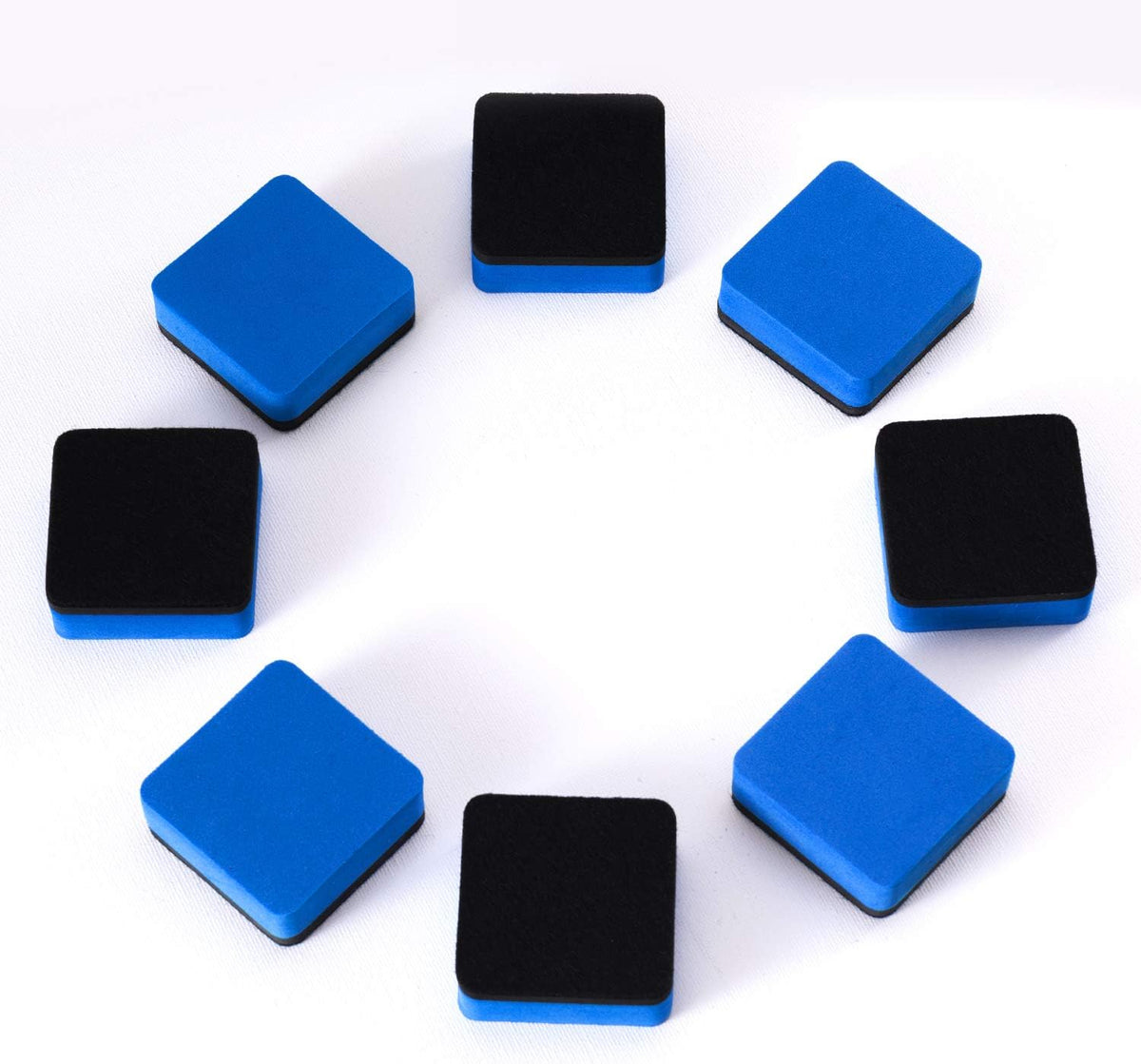 Favourde 48 Pack Magnetic Whiteboard Dry Erase Erasers for Classroom School
