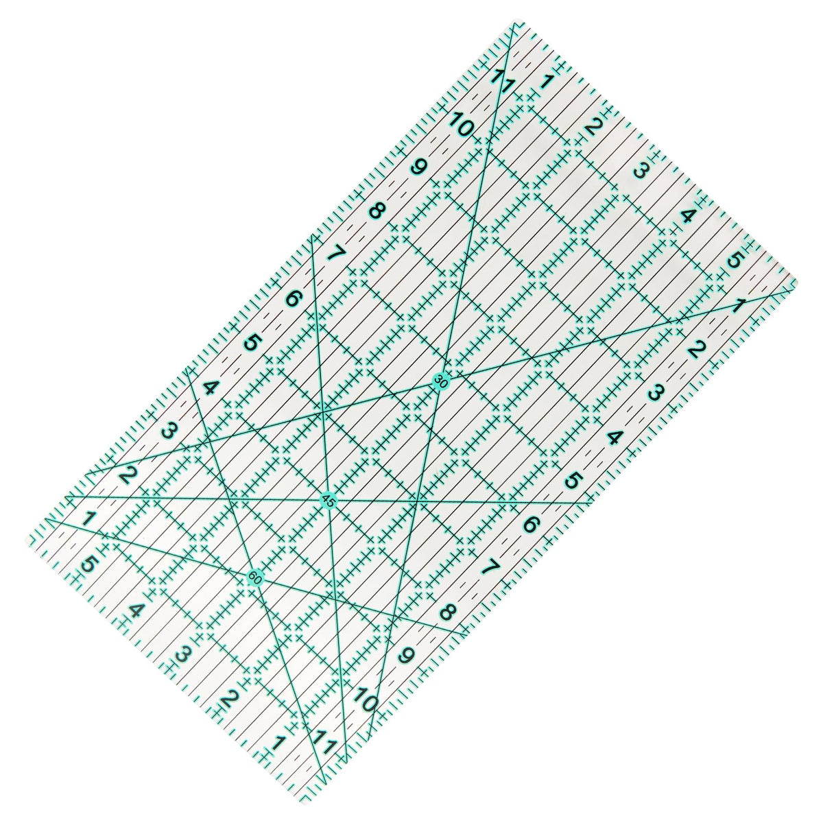 MANUFORE Quilting Ruler 4-Piece Square Sewing Acrylic Ruler Quilting Tools