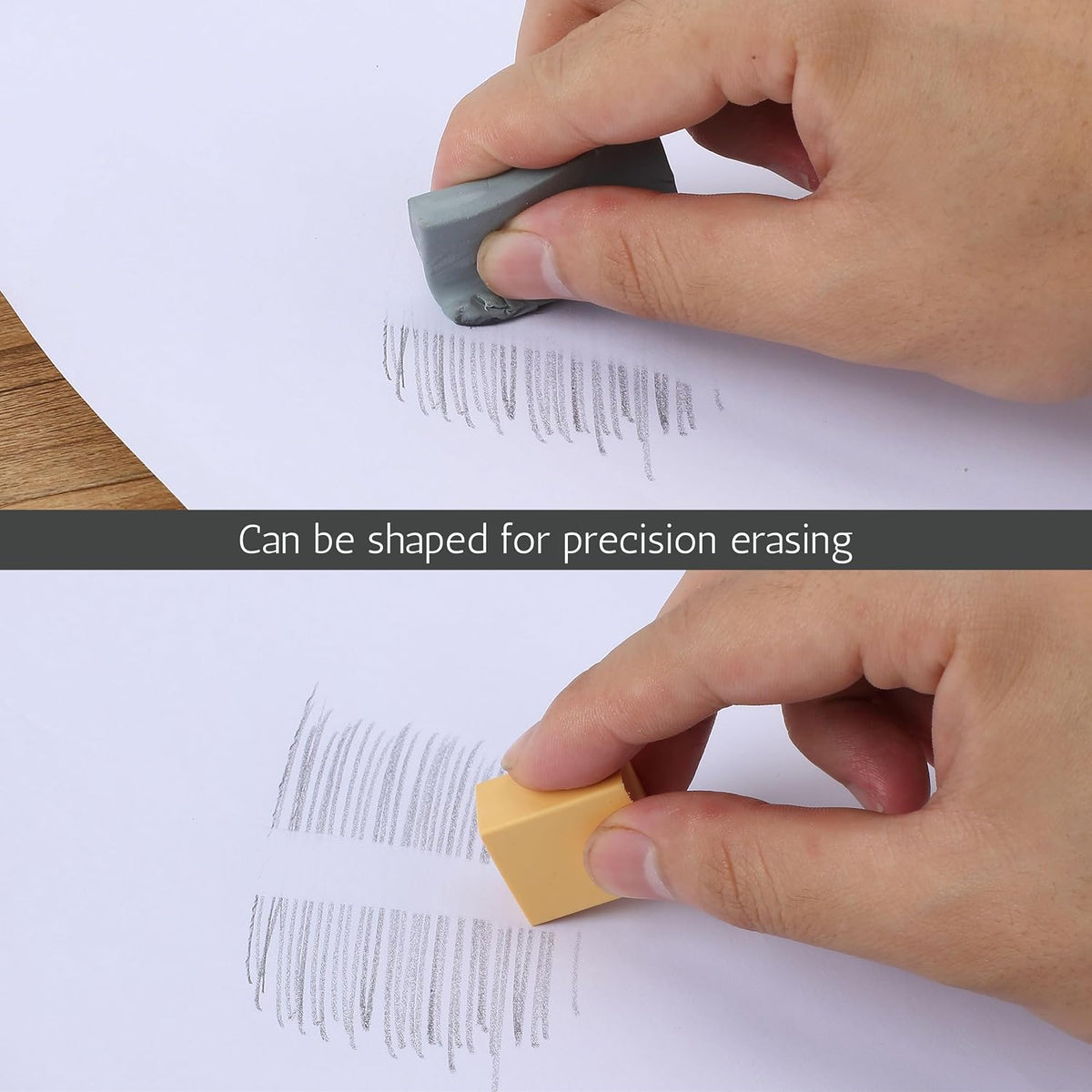 Mr. Pen- Art Eraser Set, 12 pcs, Artist Pencil Erasers