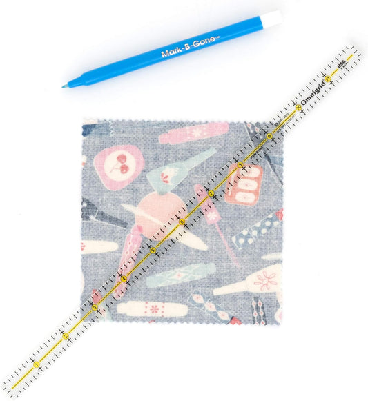 Omnigrid Marking Ruler Trio Set with Lengths 4", 6", 12"